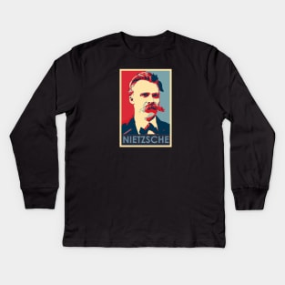 Nietzsche Kids Long Sleeve T-Shirt